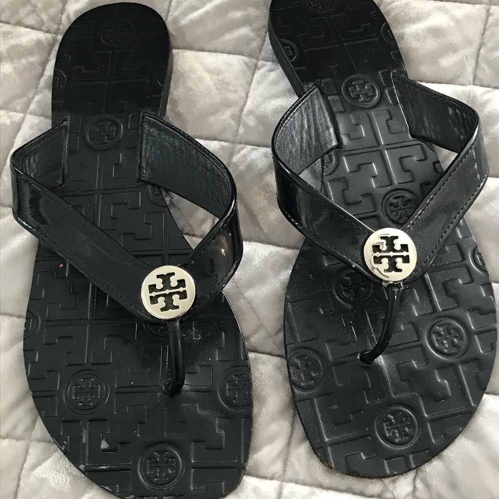 Tory Burch Thongs Black